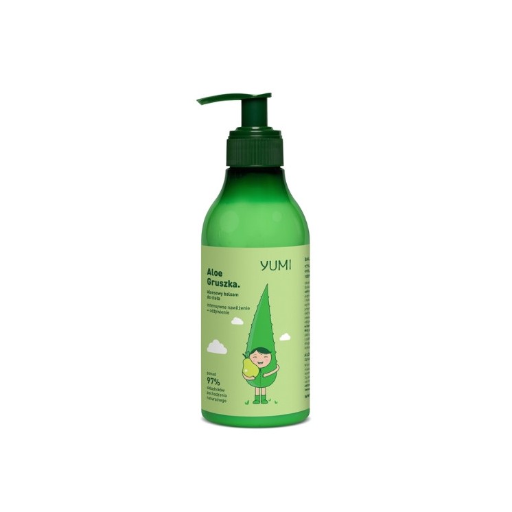 Yumi aloë bodylotion intens hydraterende peer 300 ml
