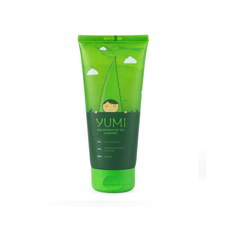 Yumi multifunctional Face and body gel 99% Aloe 200 ml