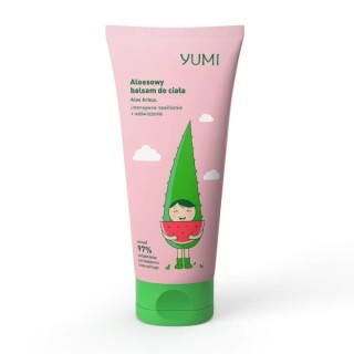 Yumi aloesowy Balsam do ciała intensywnie nawilżający Arbuz 300 ml