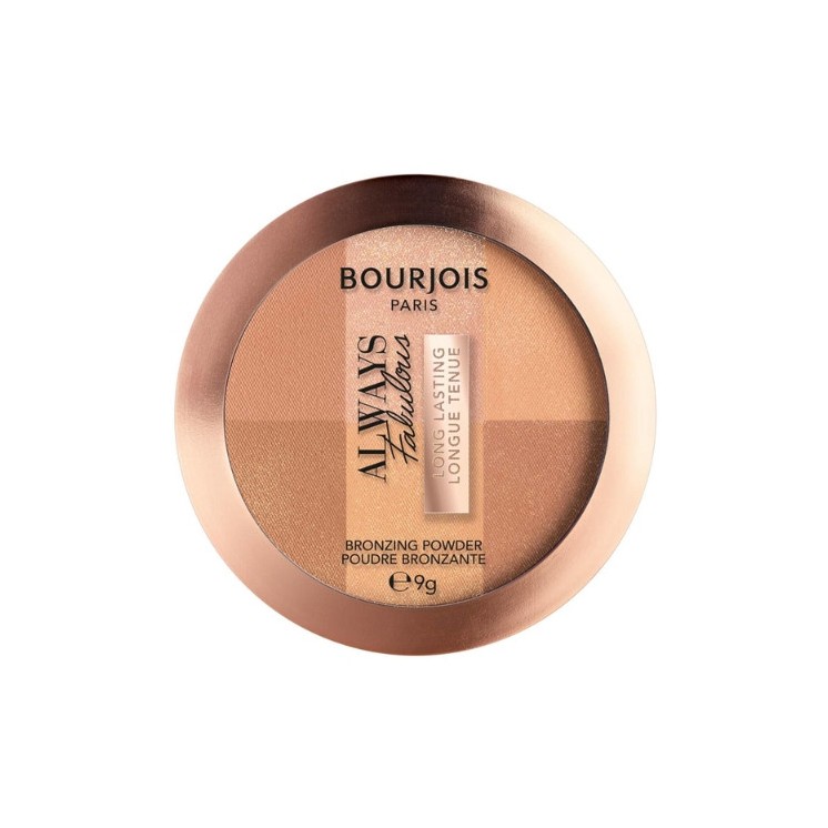 Bourjois Always Fabulous Bronzing Powder Bronzer voor gezicht /001/ Medium 9 g