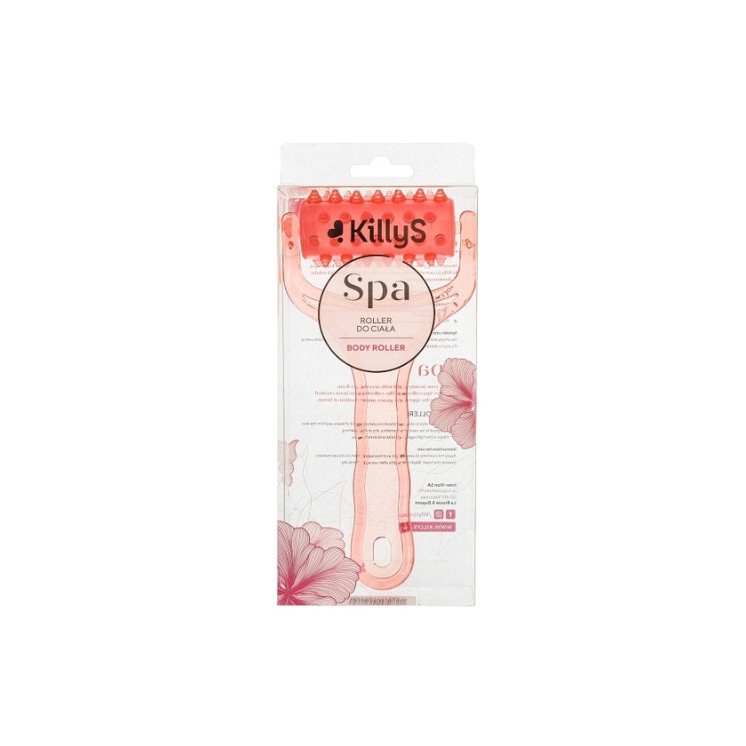 KillyS SPA Body Roller bloedsomloop stimulerend Roze 1 stuk