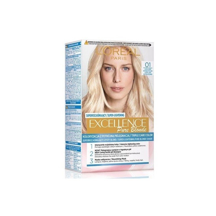L'oreal Excellence Creme Haarverf /01/ Ultra Licht Natuurlijk Blond