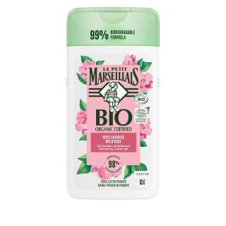 Le Petit Marseiliais Bio Shower Gel Wild Rose 250 ml