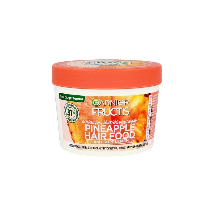 Garnier Fructis Hair Food Mask voor lang en dof haar Ananas 400 ml