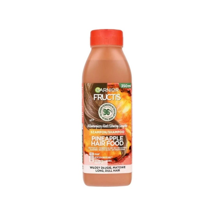 Garnier Fructis Hair Food Shampoo for long and dull hair Pineapple 350 ml