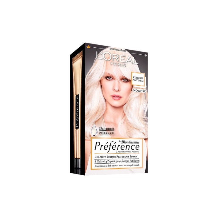 L'oreal Preference Extreme Platinum hair dye
