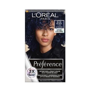 L'oreal Preference Vivid Colors Haarverf /1.102/ Blue Black