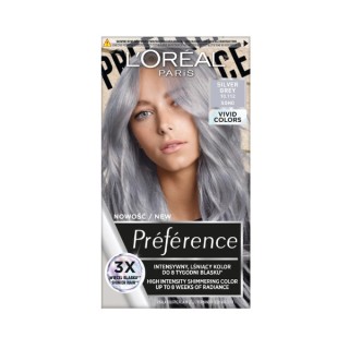 L'oreal Preference Vivid Colors Haarverf Grey Silver