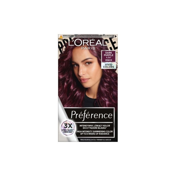 L' Purple L'oreal Preference Vivid Colors Haarverf /4.261/ Dark