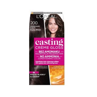 Фарба для волосся L'oreal Casting Creme Gloss /200/ Ebony Black
