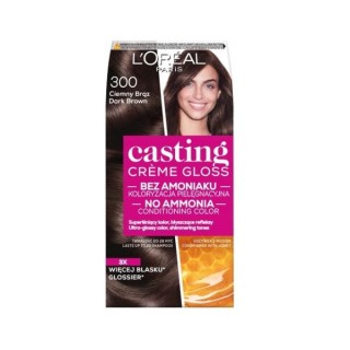 Фарба для волосся L'oreal Casting Creme Gloss /300/ Темно-коричневий