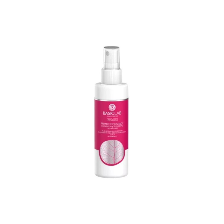BasicLab Micellis toning Tonic - primer voor vasculaire en gevoelige huid 150 ml
