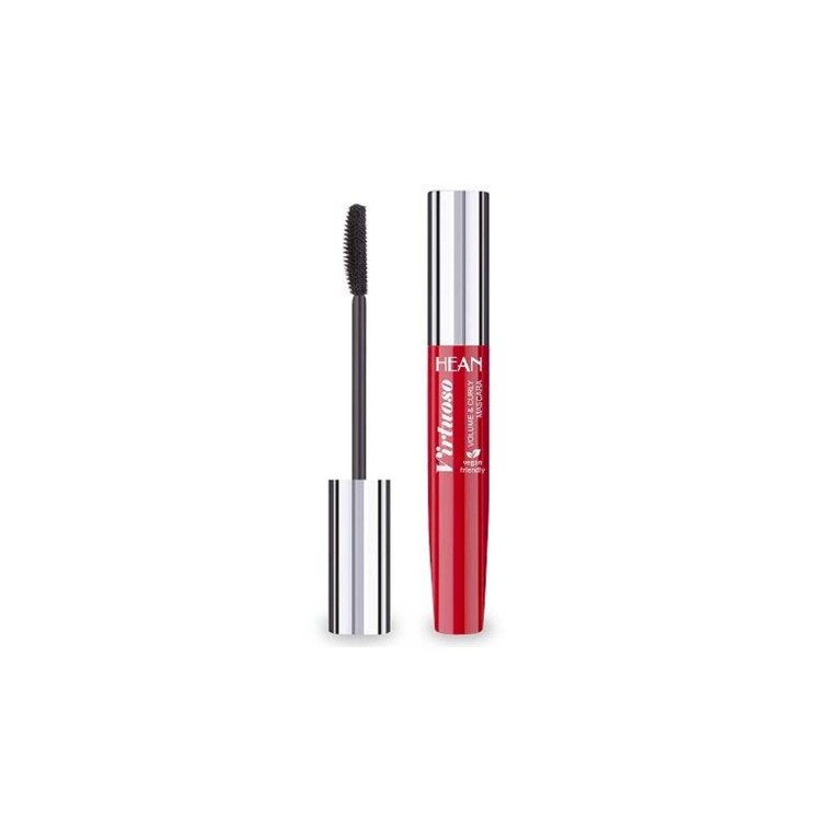 Hean Virtuoso Verdikkende en krullende mascara Black 10 ml