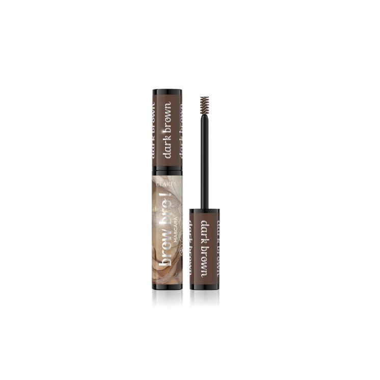 Claresa Brow Bro! Wenkbrauwmascara / Brown / Dark 8 ml