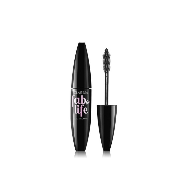 Чорна туш Claresa Fab For Life Deep Black 12 мл