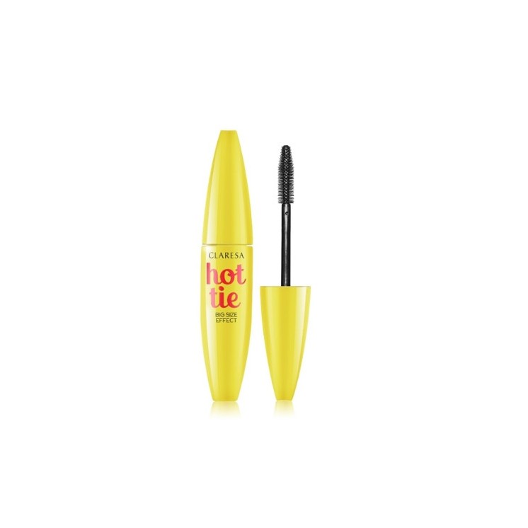 Туш Claresa Hottie подовжує і потовщує Deep Black Mascara 12 мл