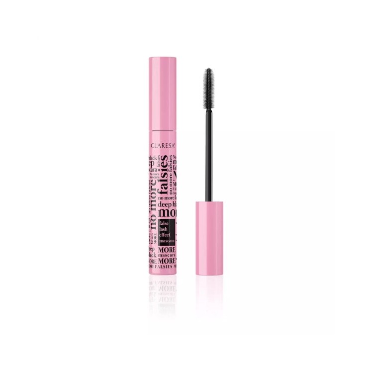 Claresa No More Falsies pogrubiający Tusz do rzęs Deep Black 10 g