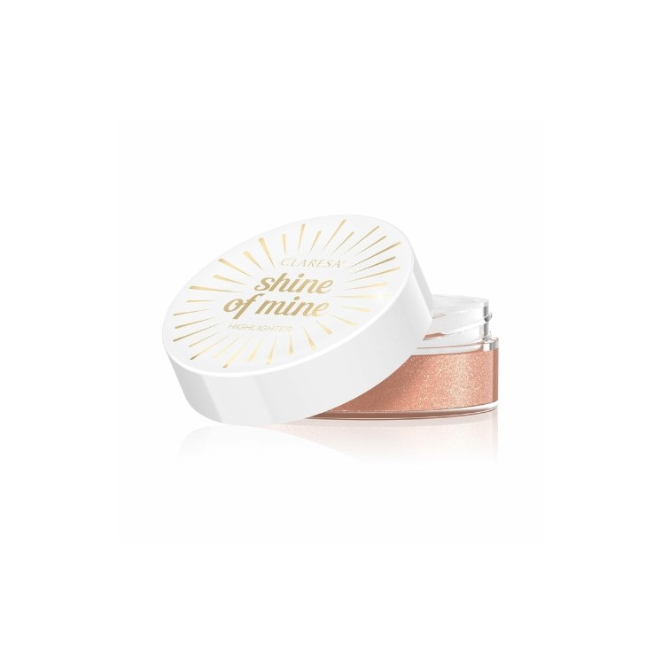 Розсипний хайлайтер для обличчя Claresa Shine Of Mine /13/ Rose Or Gold ? 8 г