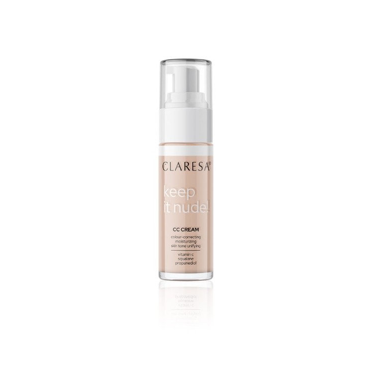 Claresa Keep Is Nude зволожуючий CC крем /103/ Cool Medium 33 г