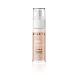 Claresa Keep Is Nude зволожуючий CC крем /104/ Nude 33 г