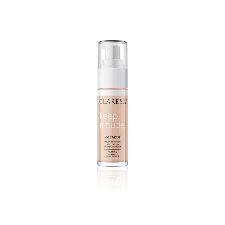 Claresa Keep Is Nude зволожуючий CC крем /104/ Nude 33 г