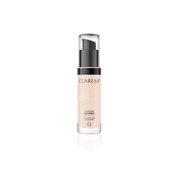 Лялька Claresa ! освітлюючий тональний крем для обличчя /03/ Light - medium 34 г