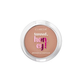 Claresa Tanned Honey ! Бронзер для обличчя /13/ Shimmery 10 г