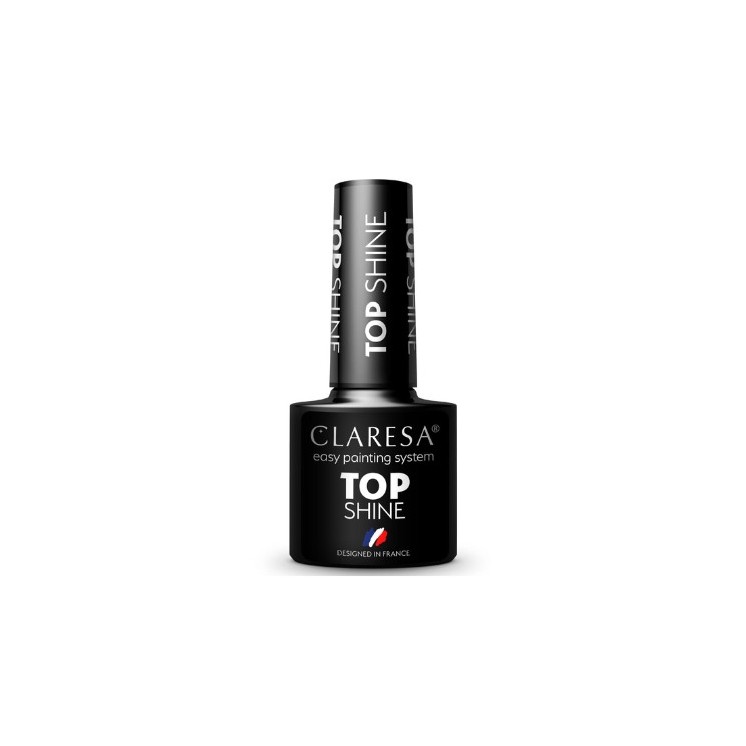 Гібридний топ для нігтів Claresa Top Shine 5 г