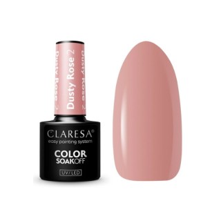 Лак для нігтів Claresa Dusty Rose Hybrid /2/ 5 г