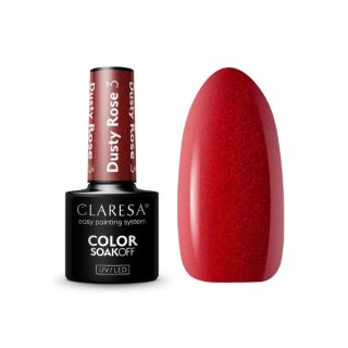 Лак для нігтів Claresa Dusty Rose Hybrid /3/ 5 г