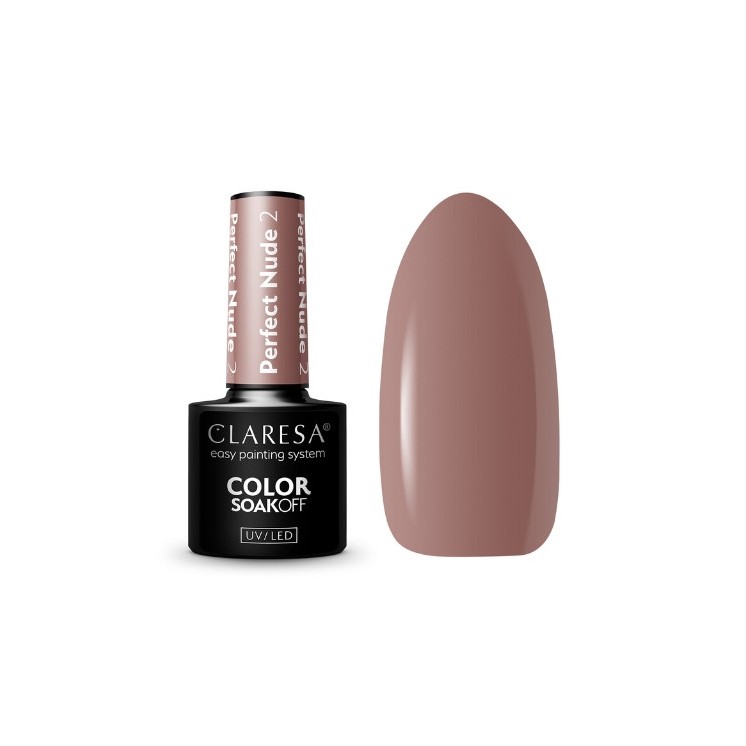 Лак для нігтів Claresa Perfect Nude Hybrid /2/ 5 г