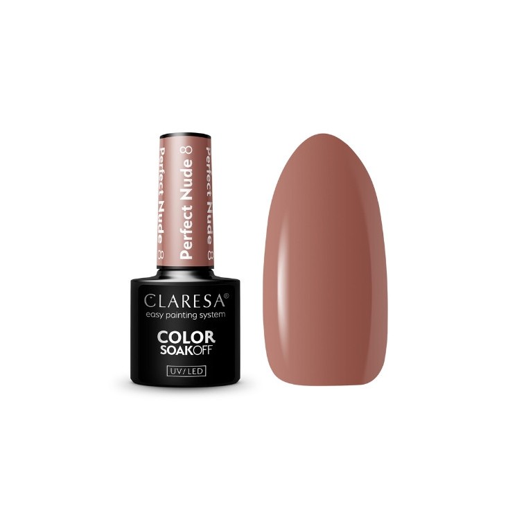 Лак для нігтів Claresa Perfect Nude Hybrid /8/ 5 г