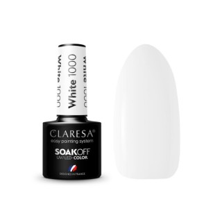 Лак для нігтів Claresa Hybrid White 1000 5 г