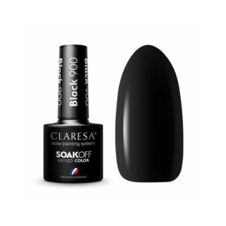 Лак для нігтів Claresa Hybrid Black 900 5 г