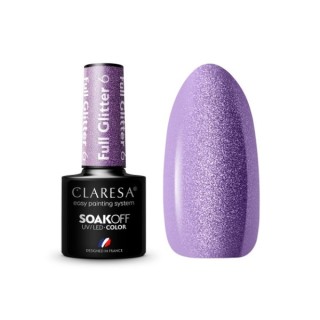 Лак для нігтів Claresa Full Glitter Hybrid /6/ 5 г