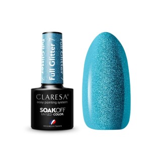 Лак для нігтів Claresa Full Glitter Hybrid /7/ 5 г