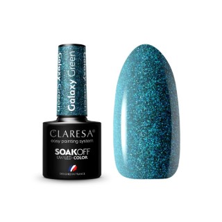Лак для нігтів Claresa Galaxy Green Hybrid 5 г