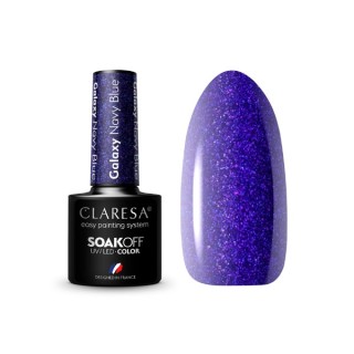 Лак для нігтів Claresa Galaxy Navy Blue Hybrid 5 г
