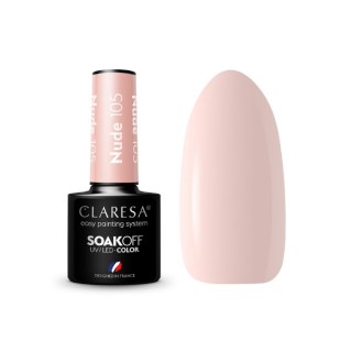 Лак для нігтів Claresa Nude Hybrid /105/ 5 г
