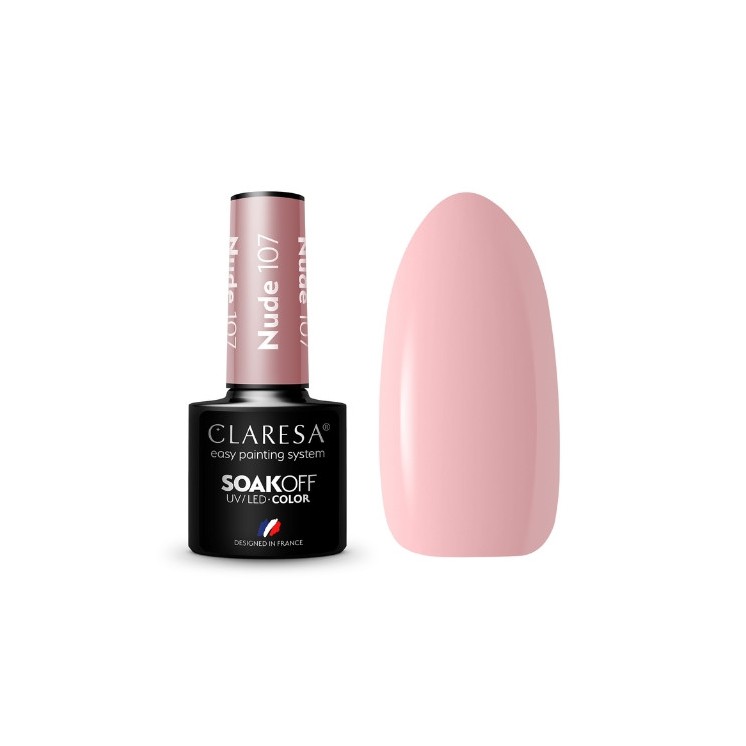 Claresa Nude Hybrid Nagellack /107/ 5 g