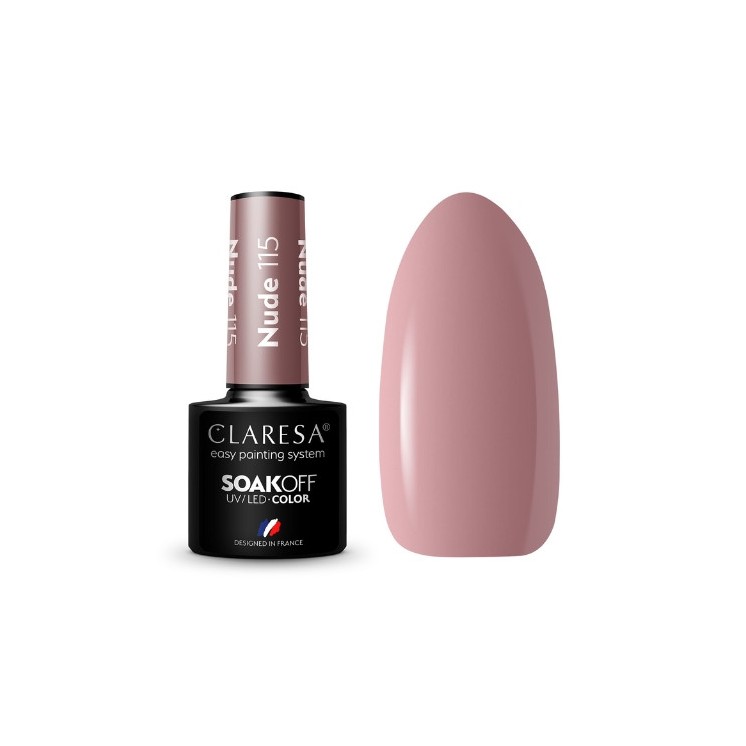 Claresa Nude Hybrid Nagellack /115/ 5 g