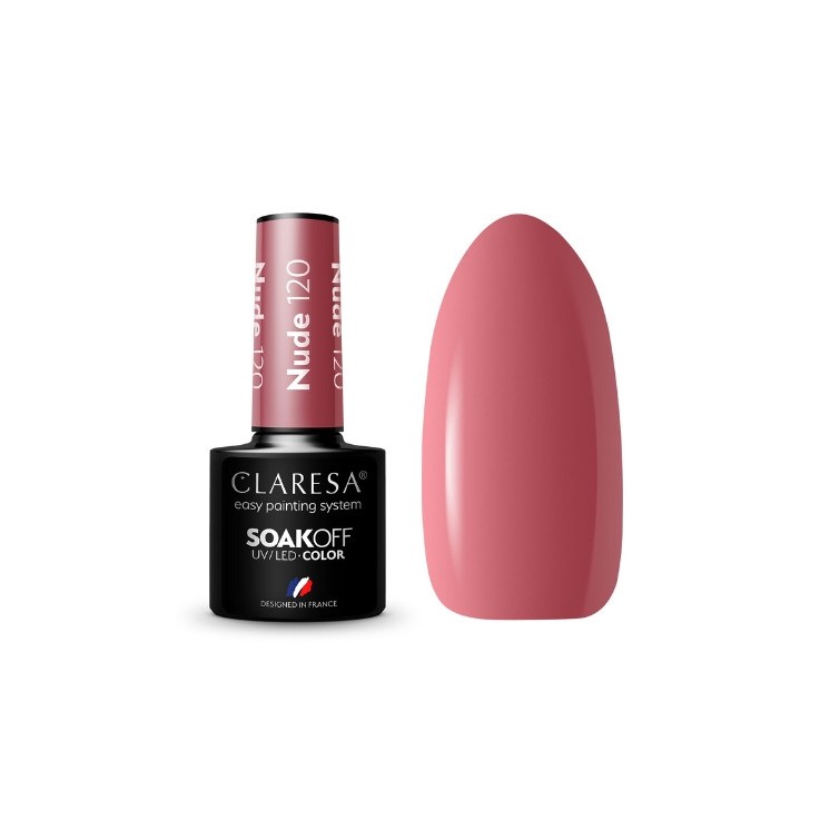 Лак для нігтів Claresa Nude Hybrid /120/ 5 г