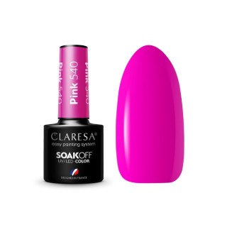 Лак для нігтів Claresa Pink Hybrid /540/ 5 г
