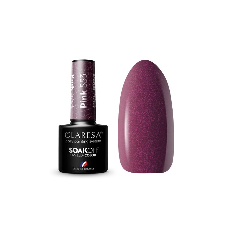 Claresa Pink Hybride nagellak /553/ 5 g