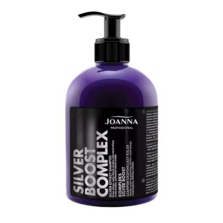 Joanna Professional SILVER BOOST KOMPLEKS Szampon do włosów eksponujący kolor srebrny 500 ml