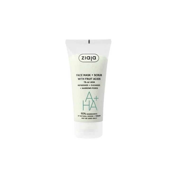 Маска для обличчя Ziaja - Peeling з фруктовими кислотами 55 мл