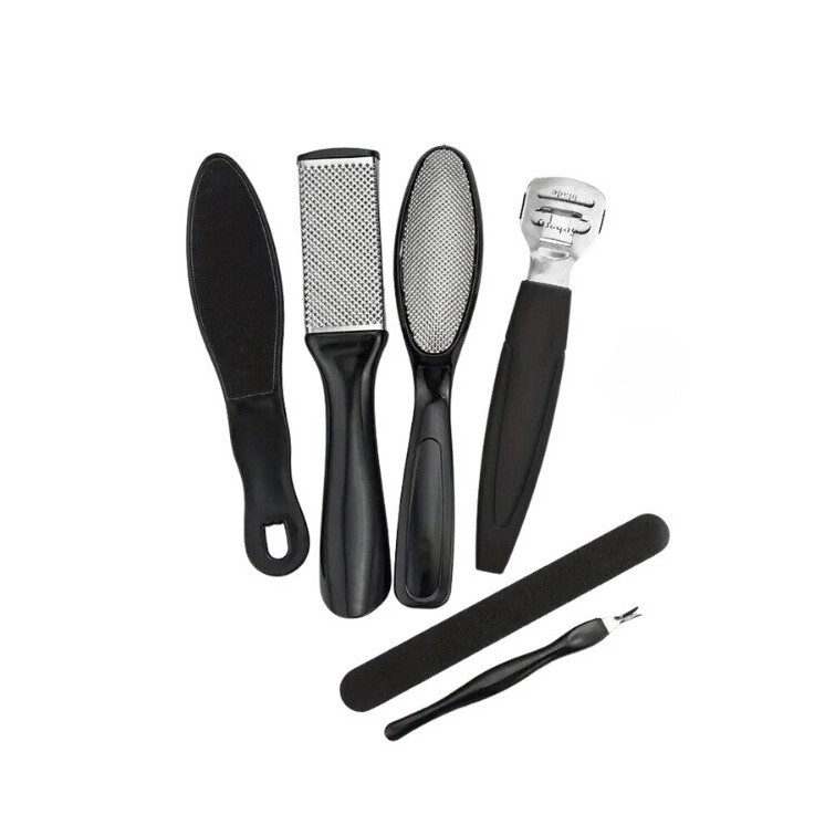 Професійний pedicure набір з 6 предметів Black 1 шт