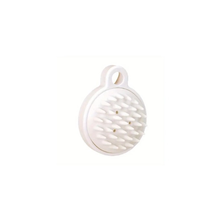 Siliconen hoofdhuidmassageapparaat met shampoo-aanbrengfunctie, 1 stuk