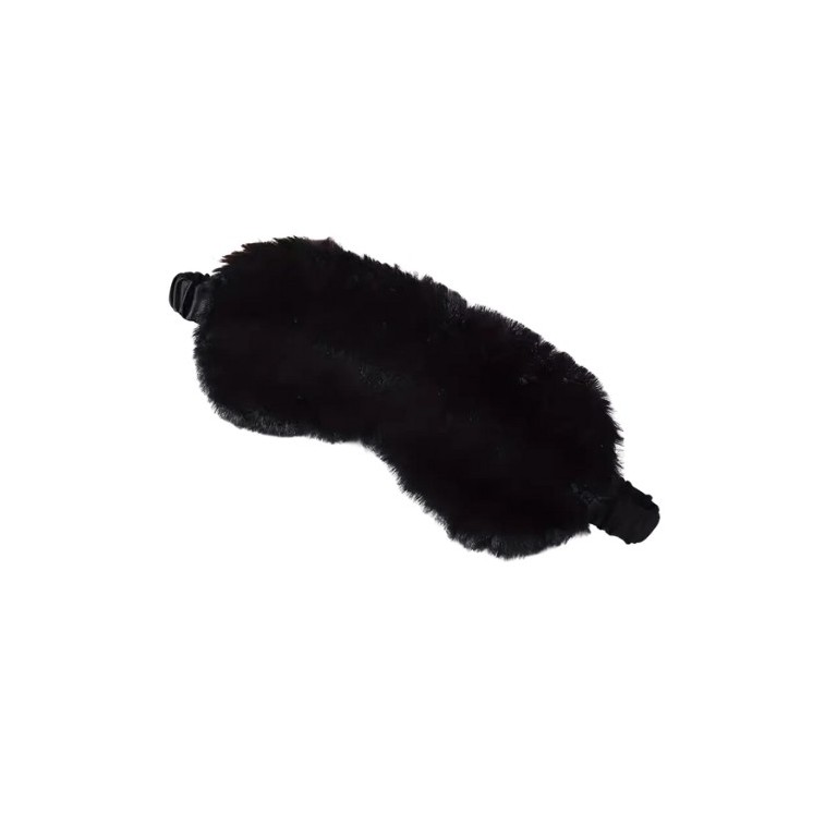 Pluche Slaapoogmasker Black 1 stuk