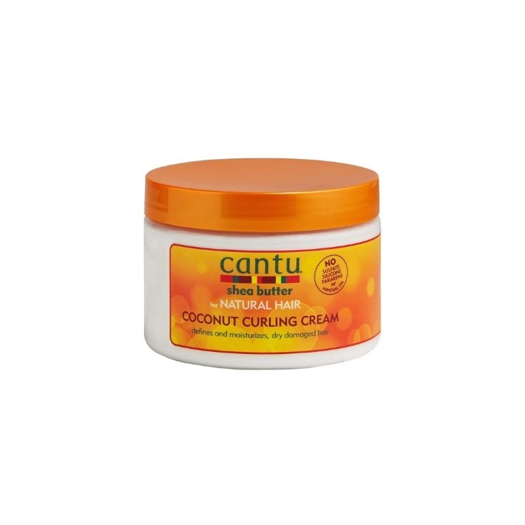 Cantu Shea Butter Cream voor krullend haar Coconut 340 g
